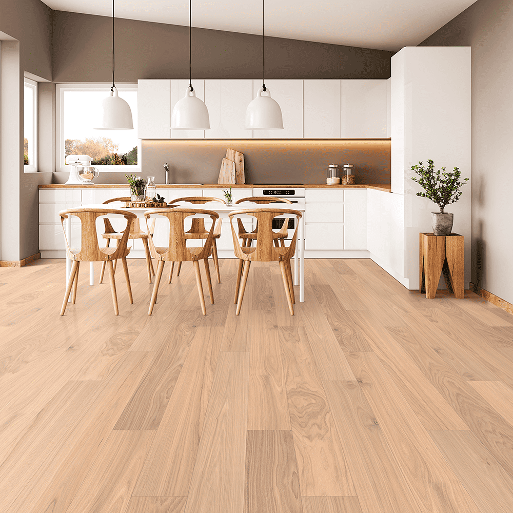 Hardwood flooring installation